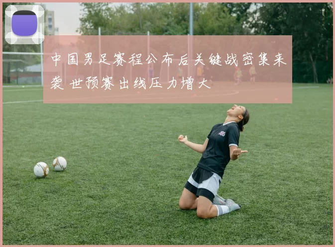中国男足赛程公布后关键战密集来袭 世预赛出线压力增大