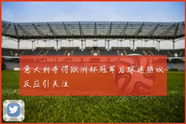 意大利夺得欧洲杯冠军后球迷热议反应引关注